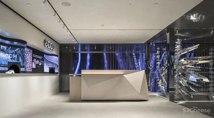 新作丨 红山设计 ECCO全球旗舰店造梦空间,未来世界的修辞