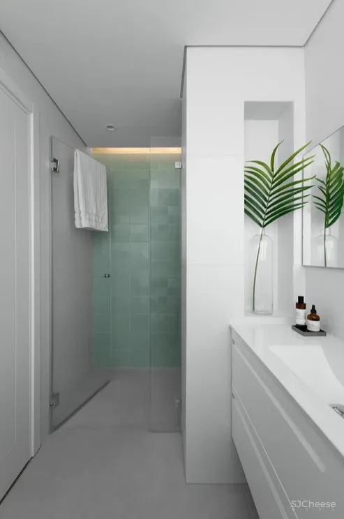 一间由储藏室改成的公寓,从拆除隔墙到色彩提亮,完全看不出曾经的拥挤黑暗