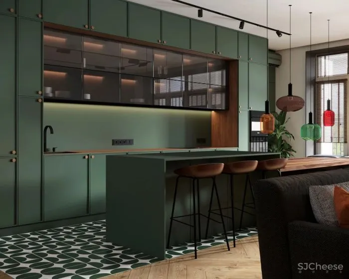 Avrinska设计：大胆的撞色空间，颜值爆表！