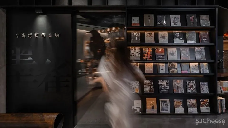 新作 栖居于书店一角 墨雀咖啡 三品空间设计