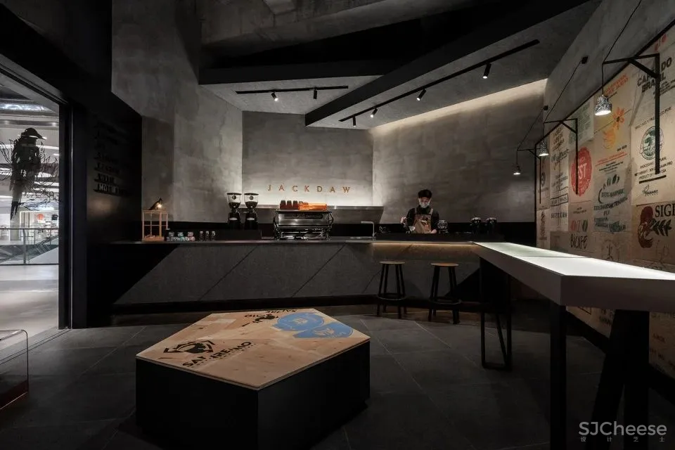 新作 栖居于书店一角 墨雀咖啡 三品空间设计