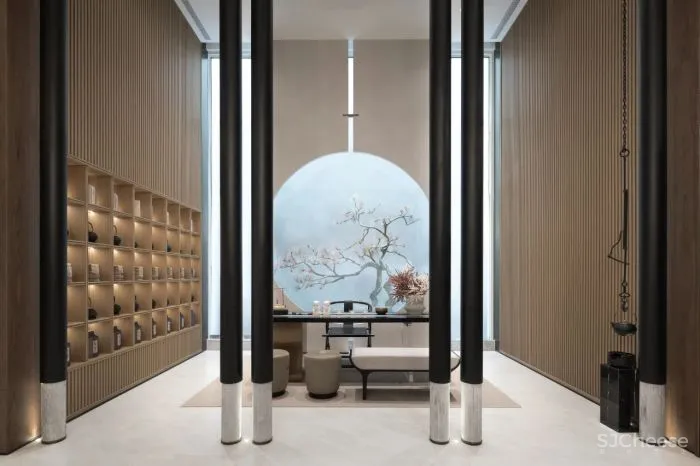 EH DESIGN 软装 安吉 · 慢谷合院225户型:一书一茶一人文