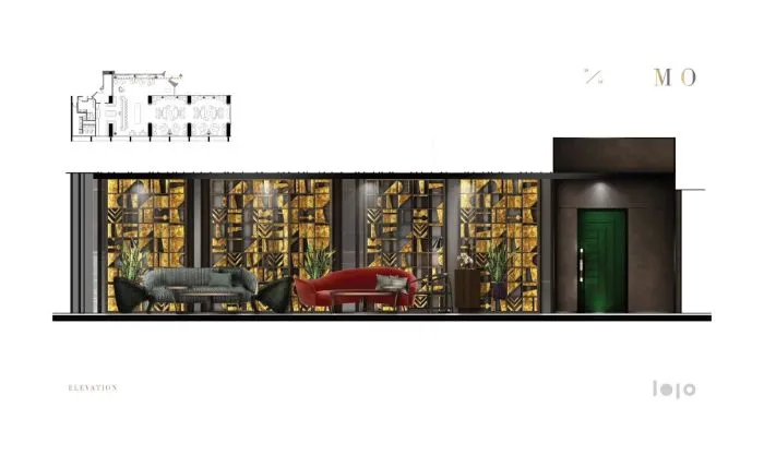 Wilson Associates-新加坡滨海湾鸡尾酒廊MO Bar!