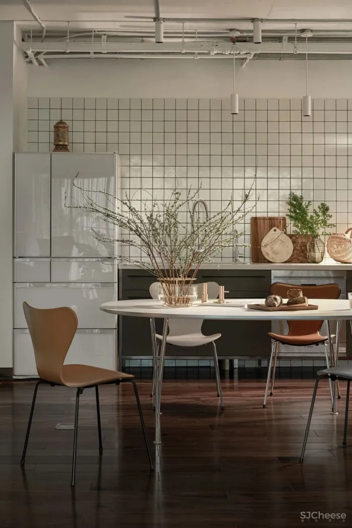 白色系简约时尚单身公寓