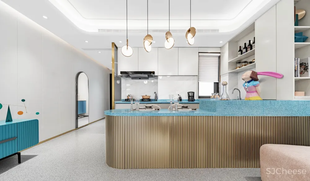 轻松休闲的年轻主义-样板房 | 德沐设计