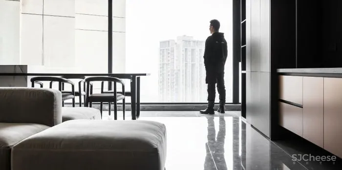 “零”隔断,用“回形动线”打造空间互动感 皋邸设计