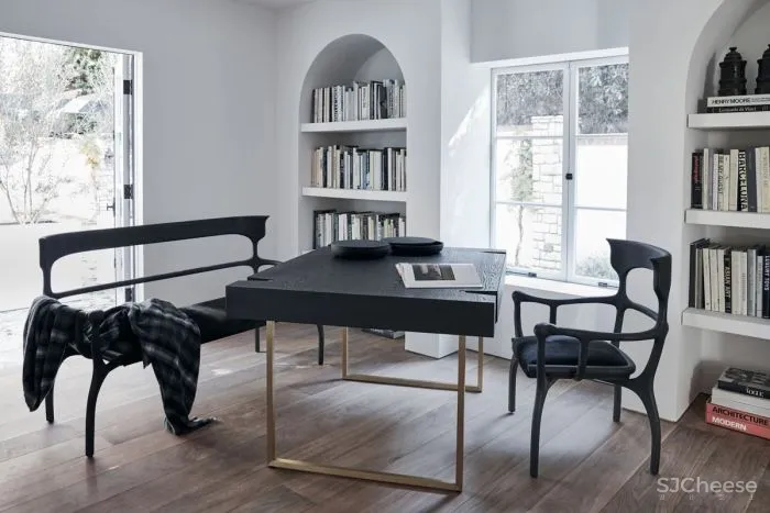 330㎡极简白大宅,拱形元素的高级玩法