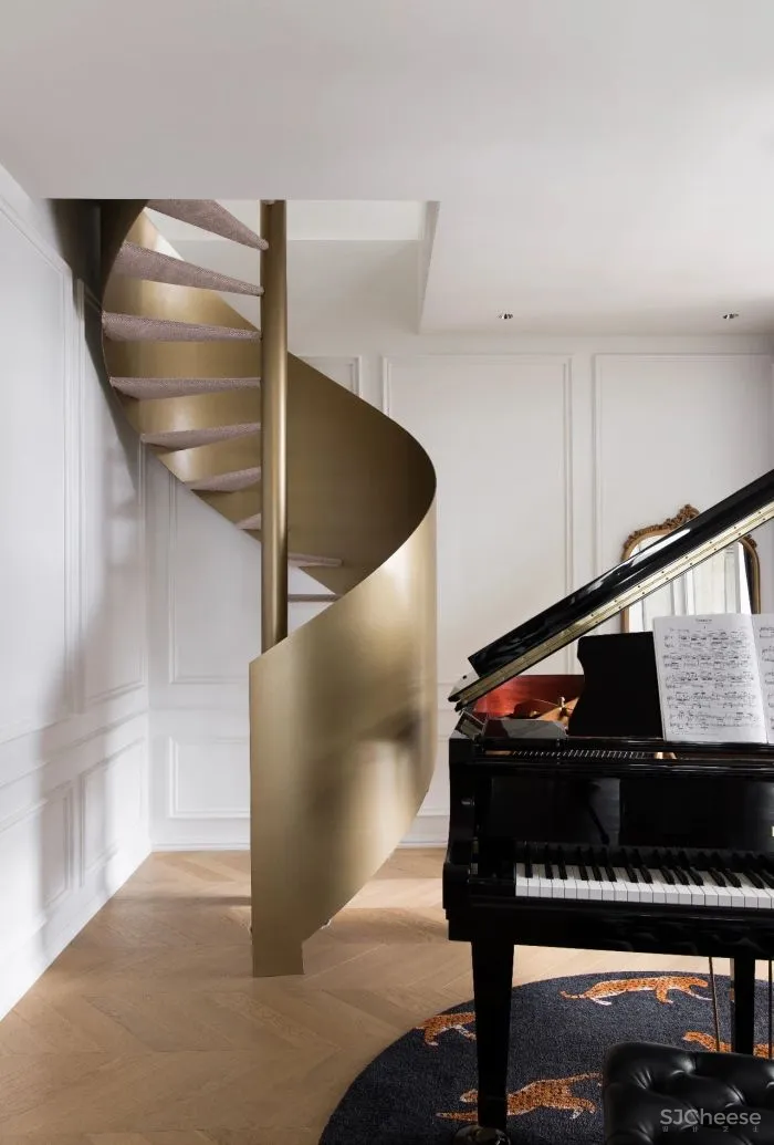 生活中强迫症“患者”，柔软又精致的法式148m²复式，超惹人爱