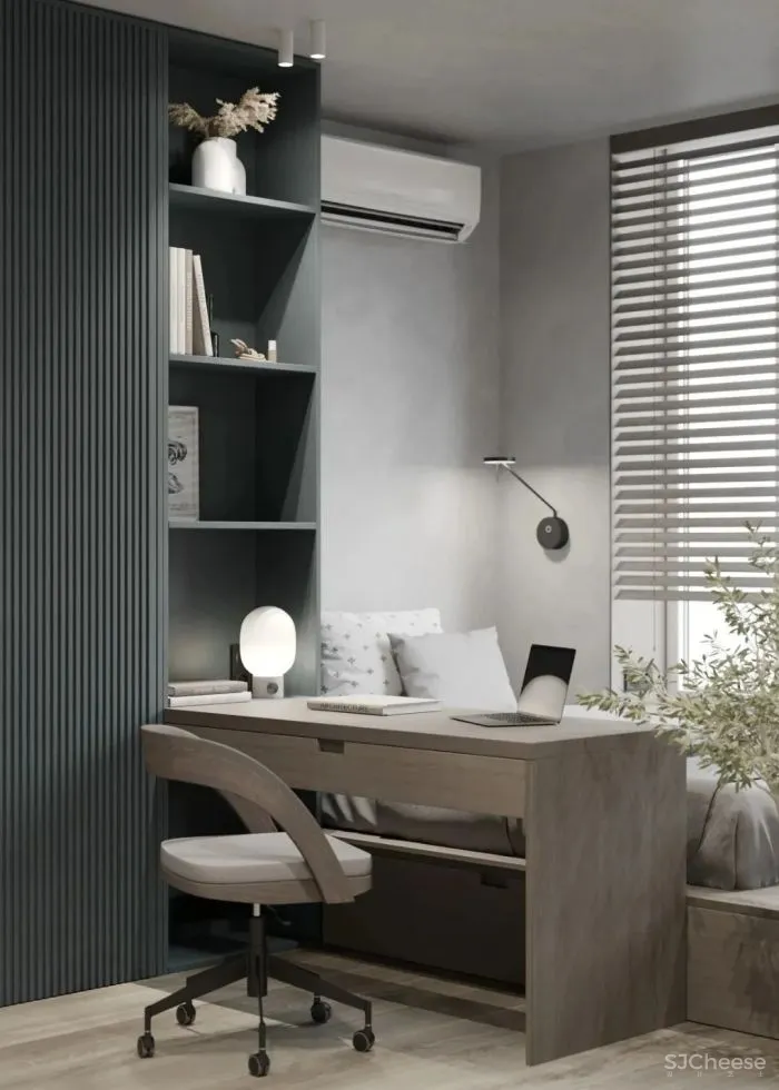 浅灰 原木,简约自然,温暖治愈!