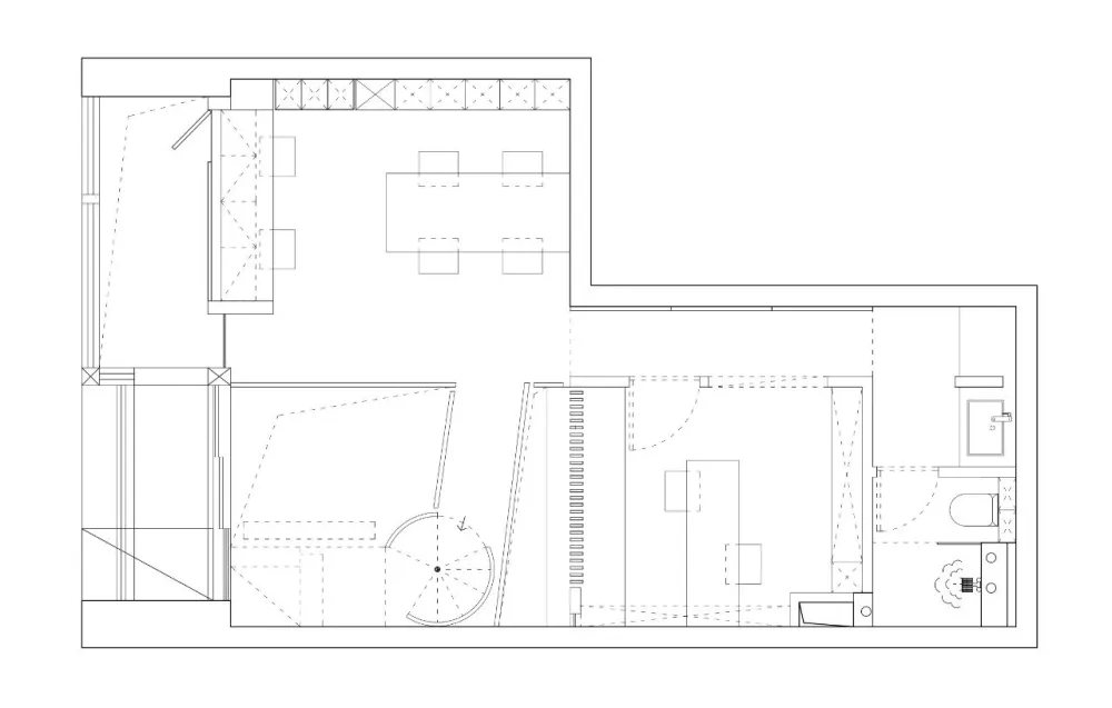 新作 丨 涵瑜设计:城市穴居 繁华里的私域空间