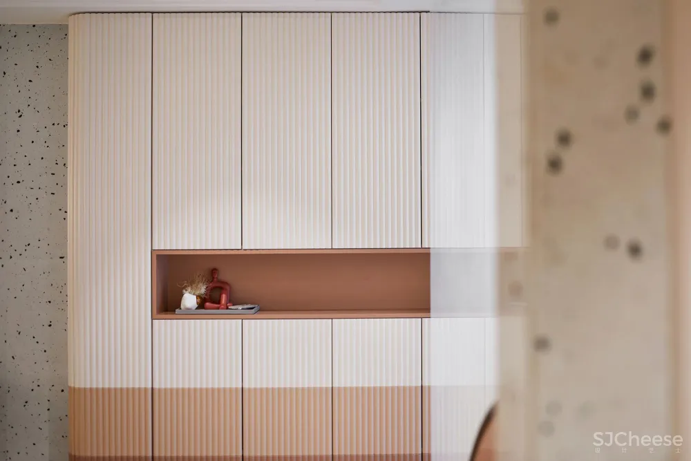 海力设计 两江都汇58㎡ 浪漫“奶茶”风