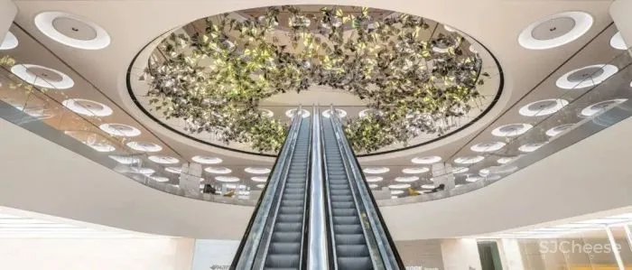 BIG设计的办公大楼,户外露台螺旋上升,每一层都有!