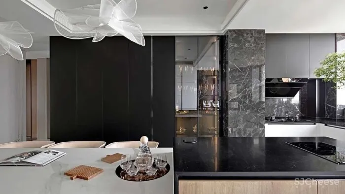 杭州尔间设计丨相半一个幸福的四口之家