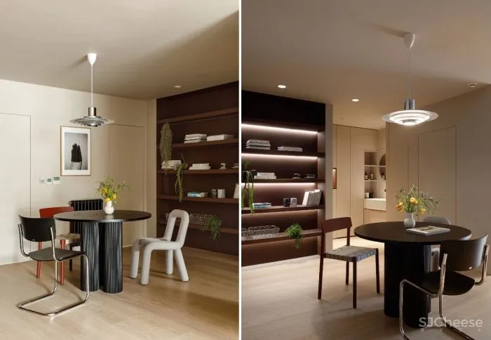 温暖 极简，这个90㎡老房“空”的很诗意