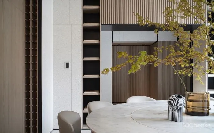 新作丨 孙建亚 896㎡ 极致私宅,一道和光,温润沁人