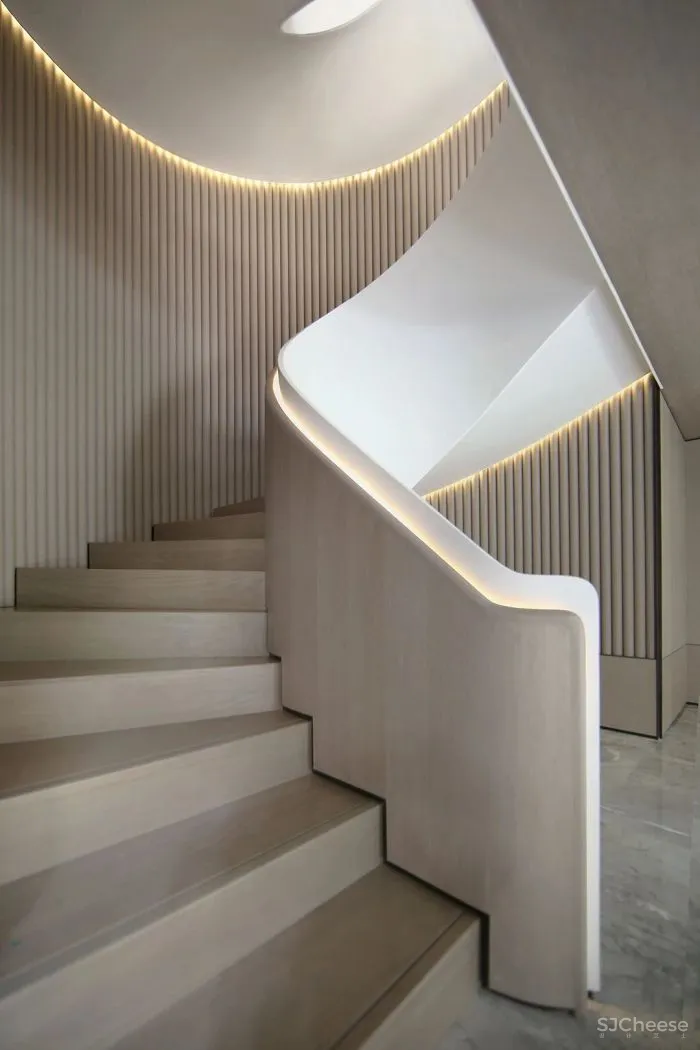 新作丨 孙建亚 896㎡ 极致私宅,一道和光,温润沁人