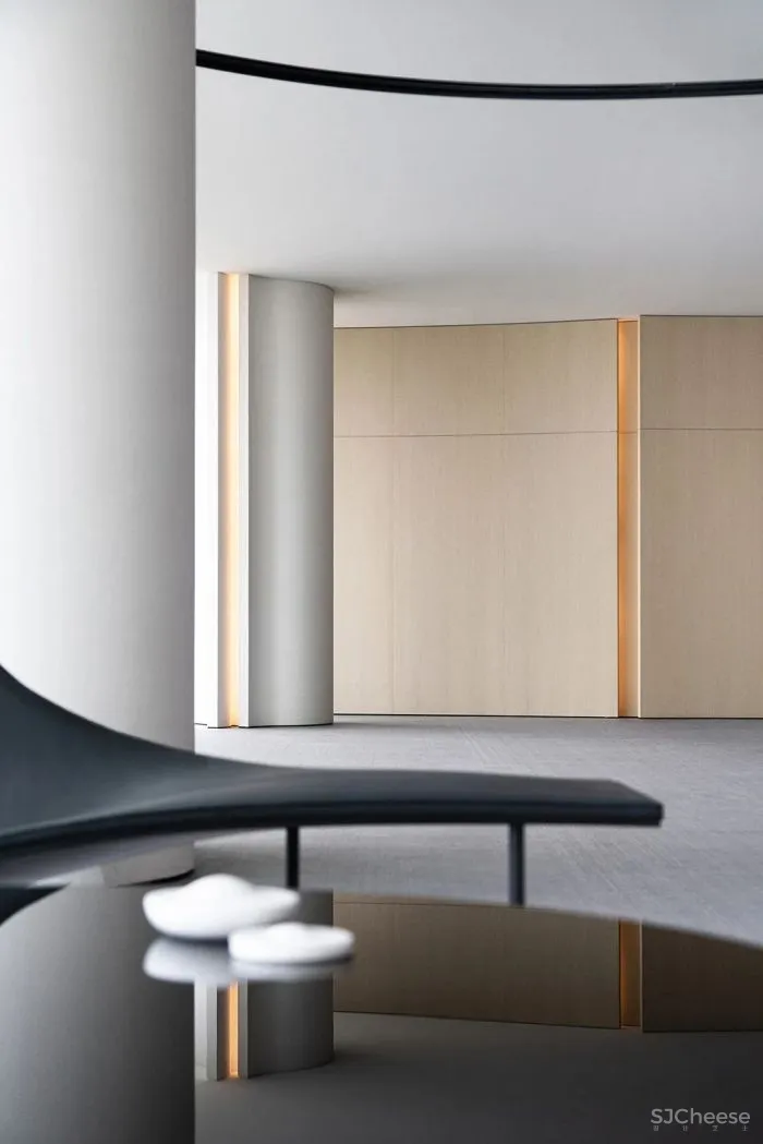 新作丨 YuQiang-Partners 游走于直线与曲线的极简设计