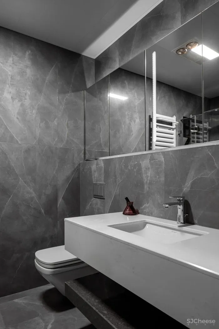 220㎡下跃五居室,现代摩登范儿 宏福樘设计