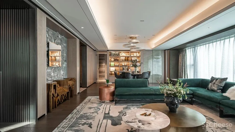330m² 顶层豪宅,都市慢生活的无限畅想