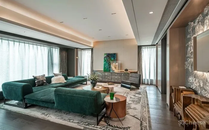 330m² 顶层豪宅,都市慢生活的无限畅想