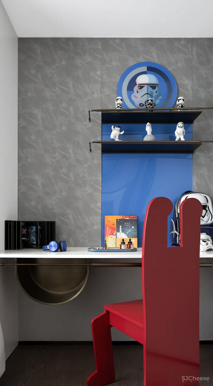 新作丨 岳蒙:一点朱砂染,写意现代境!