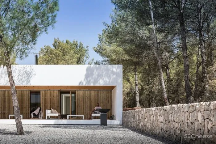 朴素的极简主义住宅