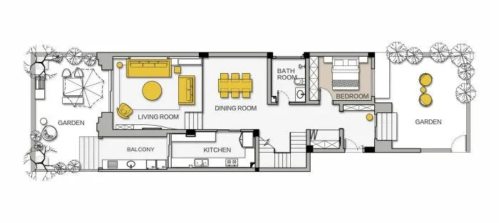 220㎡下跃五居室,现代摩登范儿 宏福樘设计