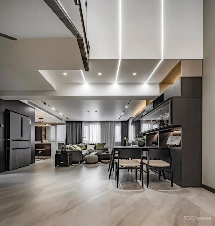 150㎡轻奢风,打造精致时尚的居所!