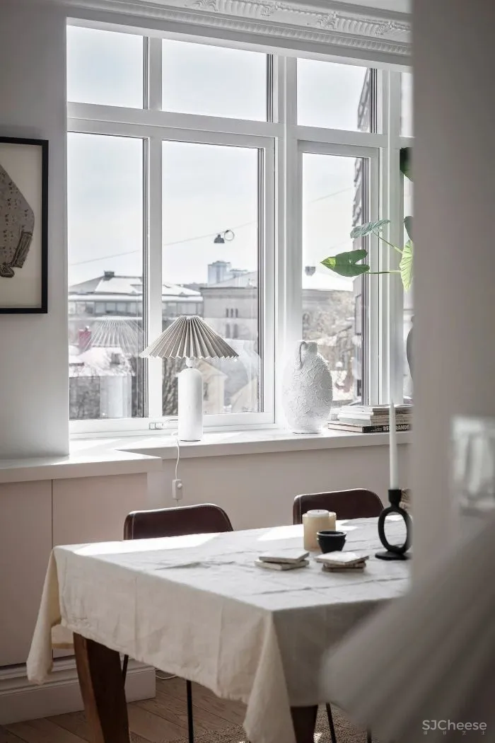 北欧混搭中国风,瑞典87㎡闺蜜同租公寓!