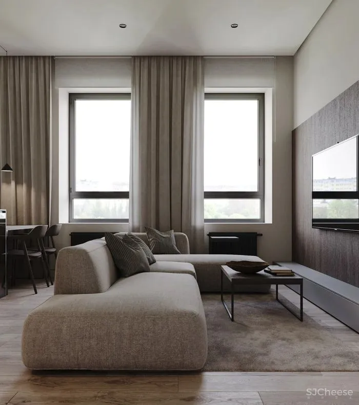 极简·中性色住宅