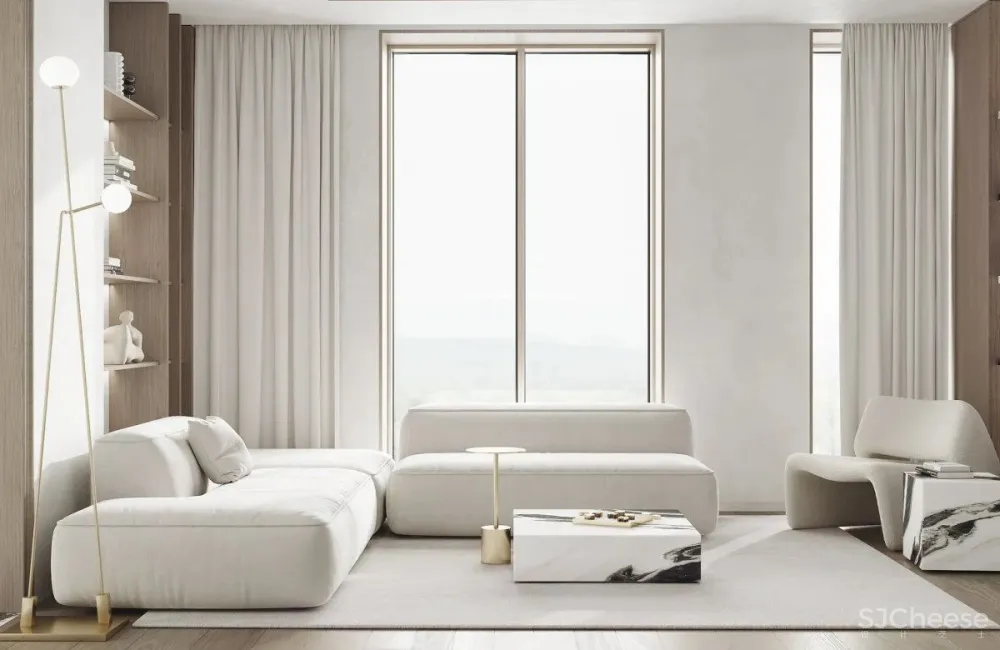 温柔中性的空间美学，你不得不欢喜