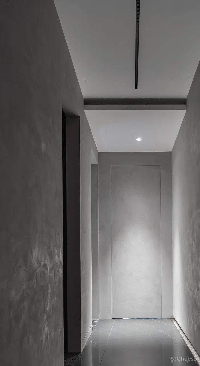 新作丨 夏承龙:240㎡极简私宅,克制而热烈!