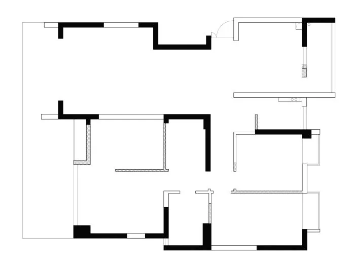 纯白与原木色系,回归家的质朴与纯粹 成都初一设计
