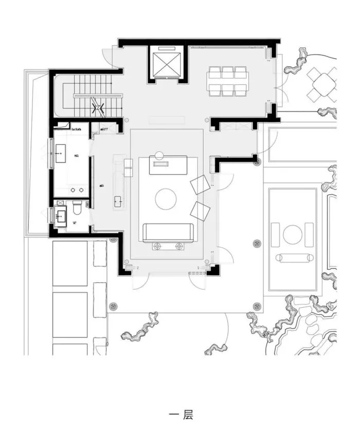 EH DESIGN 软装 安吉 · 慢谷合院225户型:一书一茶一人文
