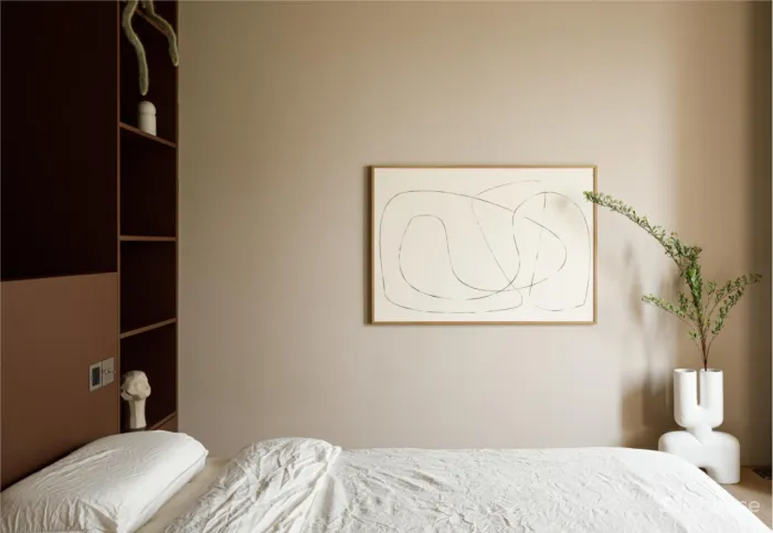 温暖 极简，这个90㎡老房“空”的很诗意