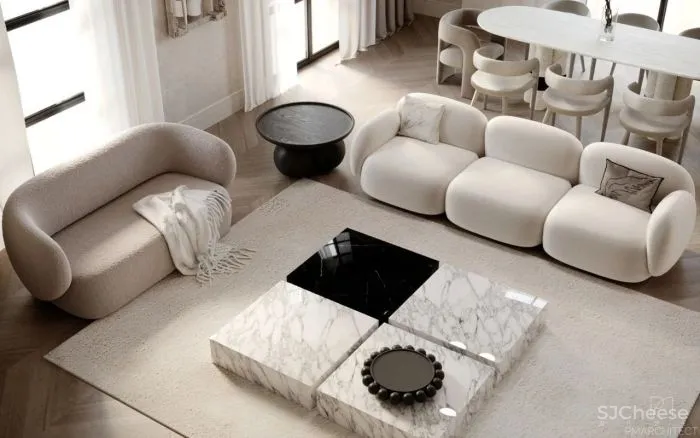 115㎡法式极简公寓,真走心!