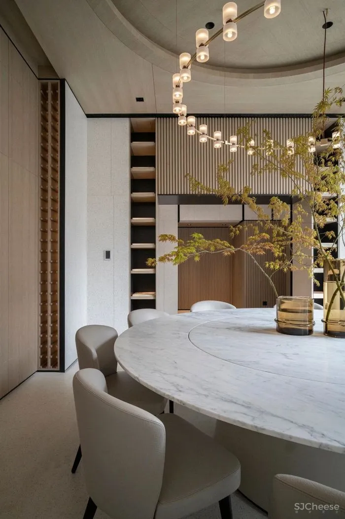 新作丨 孙建亚 896㎡ 极致私宅,一道和光,温润沁人