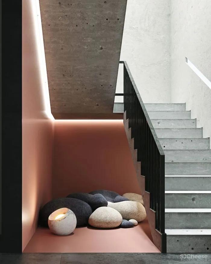 高质主义的双层公寓,兼具艺术与奢华!