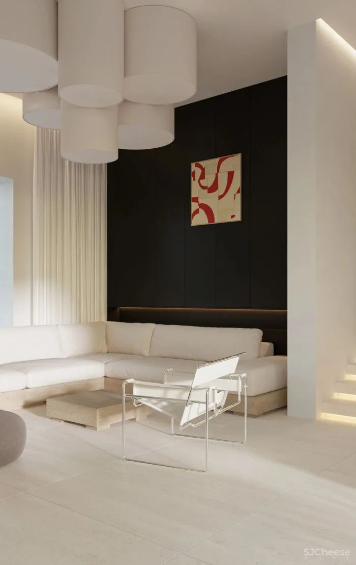 182㎡ 极简设计,美的如此纯粹!