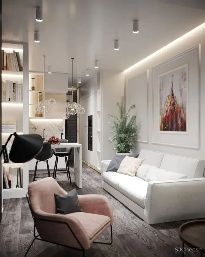 129㎡一居室,古典与现代的气氛,好迷人!