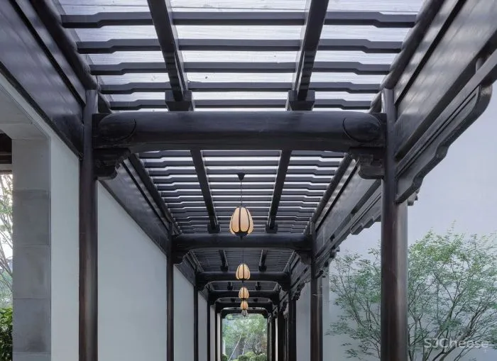 中式黑白灰,绝美。