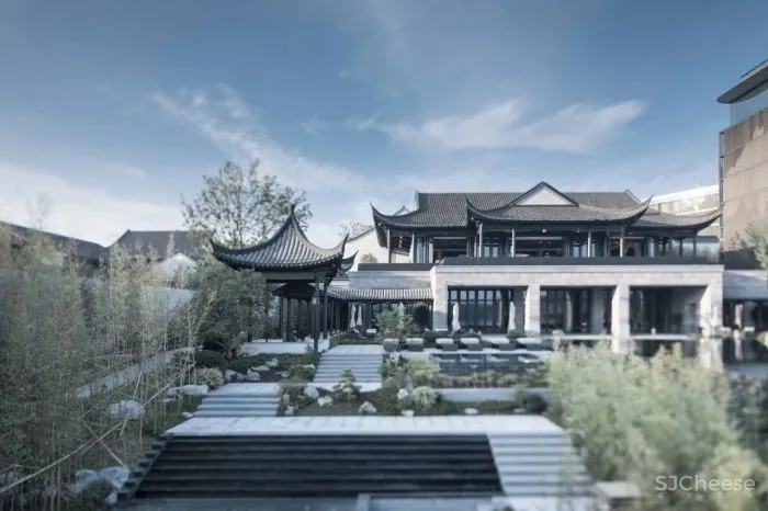 中式黑白灰,绝美。