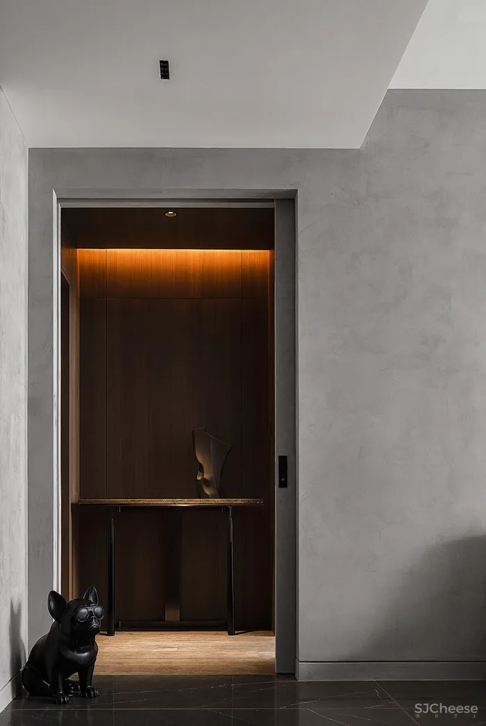 新作丨 夏承龙:240㎡极简私宅,克制而热烈!