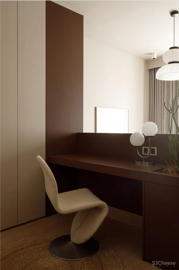 温暖 极简，这个90㎡老房“空”的很诗意