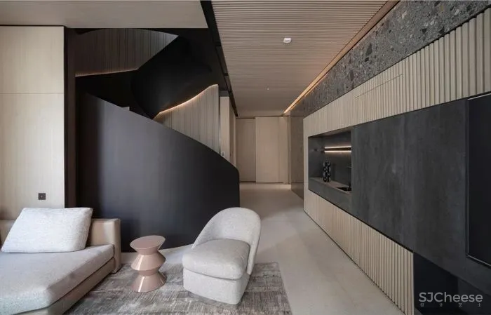 新作丨 孙建亚 896㎡ 极致私宅,一道和光,温润沁人