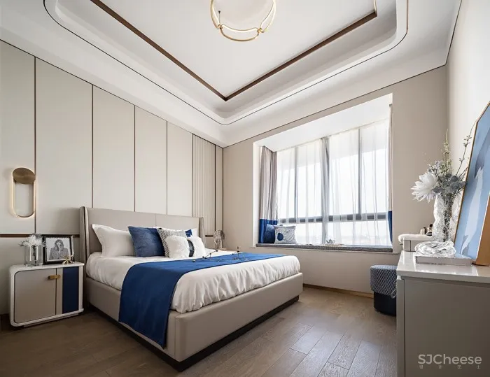 EHOO易虎设计 | 北海彰泰白鹭湾叠墅中叠样板间