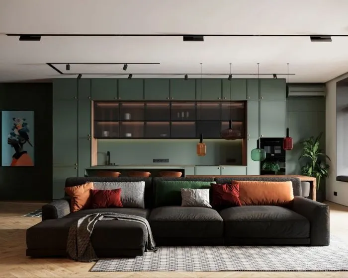 Avrinska设计：大胆的撞色空间，颜值爆表！