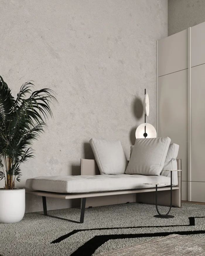 高质主义的双层公寓,兼具艺术与奢华!