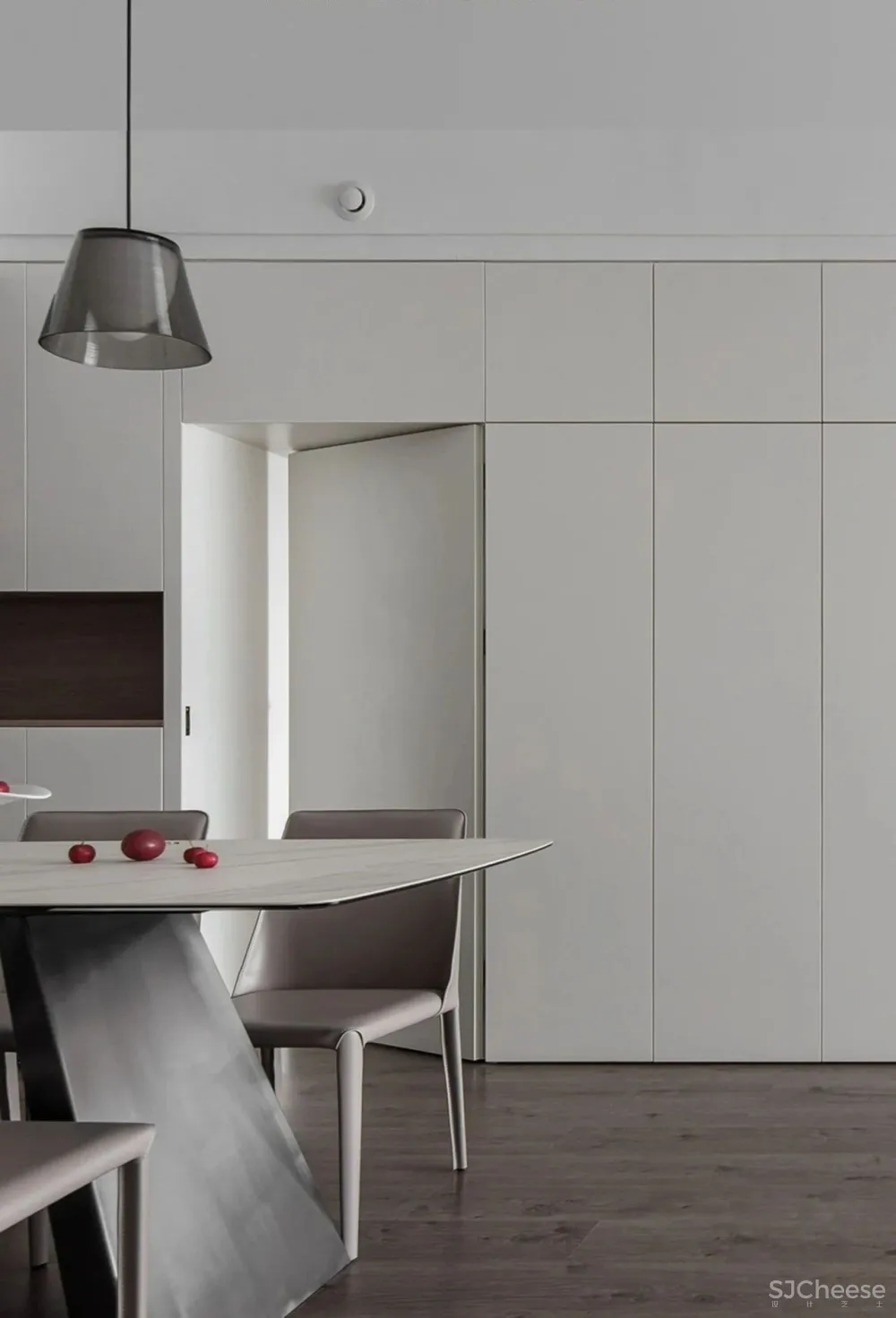 120㎡现代空间,高密度生活下的舒缓居所 宏福樘设计