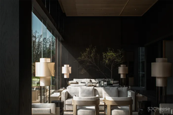 ONE CU 壹方设计 见山茶庐,林中低语